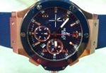 SWISS HUBLOT BIG BANG CERAMIC BEZEL BLUE COLORE MENS WATCH